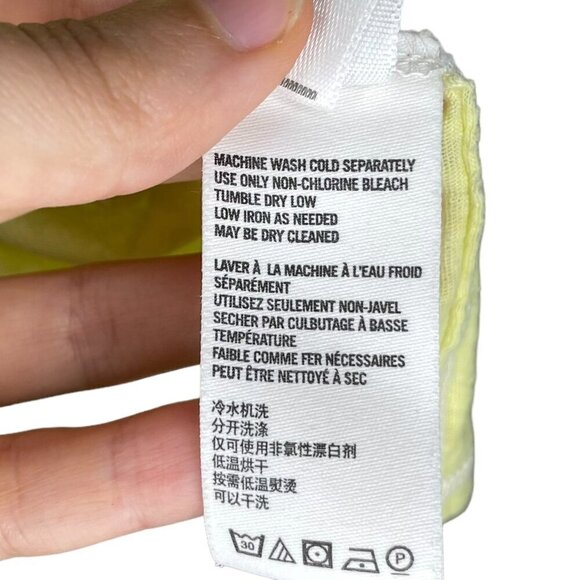 We The Free Martine West Coast Surf Club Tank Top Lime yellow medium - Picture 9 of 9